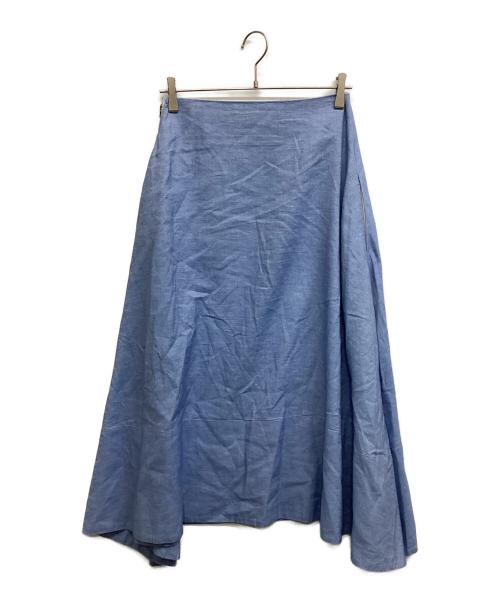 MADISON BLUE（マディソンブルー）MADISON BLUE (マディソンブルー) MI-MOLLET Flare Skirt スカイブルー サイズ:01（S）の古着・服飾アイテム