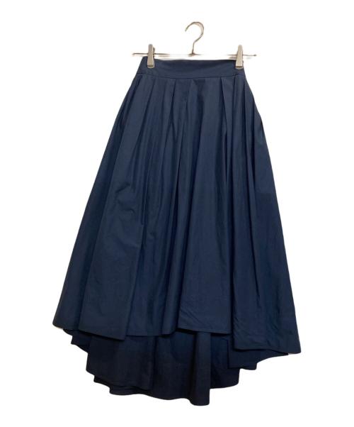 MADISON BLUE（マディソンブルー）MADISON BLUE (マディソンブルー) TUCK VOLUME SKIRT ネイビー サイズ:00の古着・服飾アイテム