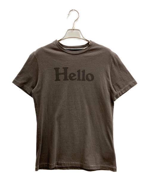 MADISON BLUE（マディソンブルー）MADISON BLUE (マディソンブルー) HELLO TEE グレー サイズ:00の古着・服飾アイテム