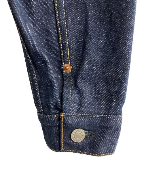 DRAWER（ドゥロワー）DRAWER (ドゥロワー) ノンウォッシュ セルビッチ デニム ジャケット インディゴ サイズ:36の古着・服飾アイテム