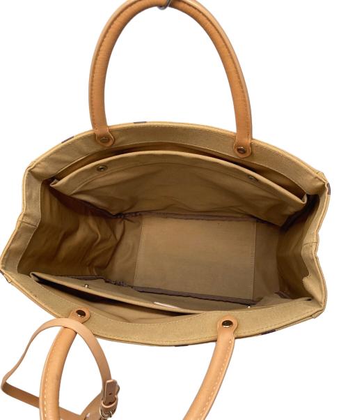 russet（ラシット）russet (ラシット) トートバッグ　 ブラウン サイズ:実寸バッグの古着・服飾アイテム