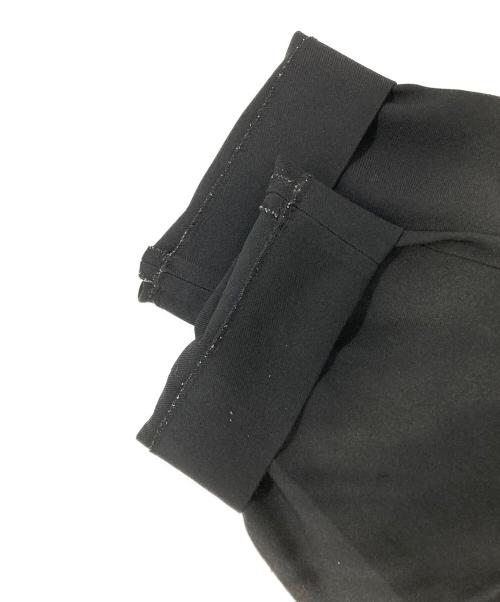 COMME des GARCONS HOMME PLUS（コムデギャルソンオムプリュス）COMME des GARCONS HOMME PLUS (コムデギャルソンオムプリュス) ポリ縮絨タックパンツ ブラック サイズ:Sの古着・服飾アイテム