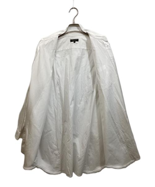COMME des GARCONS HOMME PLUS（コムデギャルソンオムプリュス）COMME des GARCONS HOMME PLUS (コムデギャルソンオムプリュス) ファー切替シャツ ホワイト サイズ:SIZE Sの古着・服飾アイテム