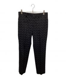 COMME des GARCONS HOMME PLUS（コムデギャルソンオムプリュス）の古着「刺繍パンツ」｜ブラック