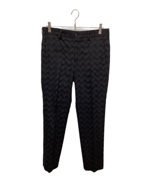COMME des GARCONS HOMME PLUS（コムデギャルソンオムプリュス）COMME des GARCONS HOMME PLUS (コムデギャルソンオムプリュス) 刺繍パンツ ブラック サイズ:Sの古着・服飾アイテム