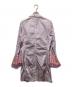 COMME des GARCONS HOMME PLUS (コムデギャルソンオムプリュス) ストライプ フリルジャケット パープル サイズ:S：45000円