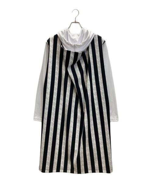 COMME des GARCONS HOMME PLUS（コムデギャルソンオムプリュス）COMME des GARCONS HOMME PLUS (コムデギャルソンオムプリュス) Willie Cole ロングパーカー ホワイト サイズ:SIZE Sの古着・服飾アイテム