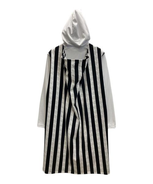 COMME des GARCONS HOMME PLUS（コムデギャルソンオムプリュス）COMME des GARCONS HOMME PLUS (コムデギャルソンオムプリュス) Willie Cole ロングパーカー ホワイト サイズ:SIZE Sの古着・服飾アイテム