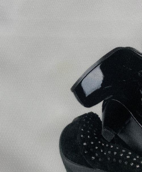 COMME des GARCONS HOMME PLUS（コムデギャルソンオムプリュス）COMME des GARCONS HOMME PLUS (コムデギャルソンオムプリュス) Willie Cole ロングパーカー ホワイト サイズ:SIZE Sの古着・服飾アイテム