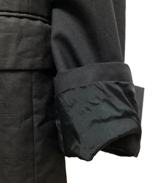 BLACK COMME des GARCONS（ブラックコムデギャルソン）BLACK COMME des GARCONS (ブラックコムデギャルソン) ドッキングレイヤードジャケット グレー サイズ:Mの古着・服飾アイテム