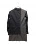 BLACK COMME des GARCONS (ブラックコムデギャルソン) ドッキングレイヤードジャケット グレー サイズ:M：45000円