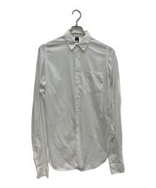 BLACK COMME des GARCONS（ブラックコムデギャルソン）の古着「ロングシャツ　21AW　 AD2021」｜ホワイト