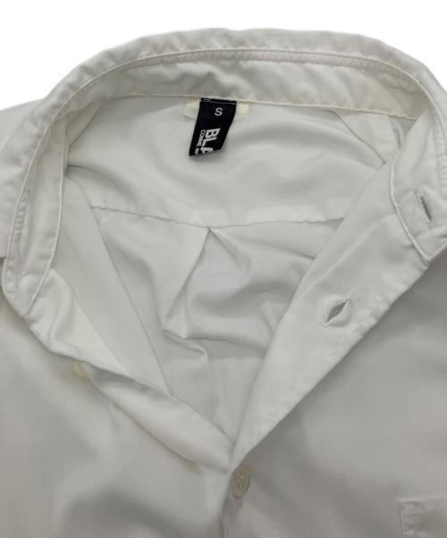 BLACK COMME des GARCONS（ブラックコムデギャルソン）BLACK COMME des GARCONS (ブラックコムデギャルソン) ロングシャツ　21AW　 AD2021 ホワイト サイズ:Sの古着・服飾アイテム