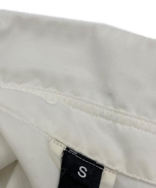 BLACK COMME des GARCONS（ブラックコムデギャルソン）BLACK COMME des GARCONS (ブラックコムデギャルソン) ロングシャツ　21AW　 AD2021 ホワイト サイズ:Sの古着・服飾アイテム