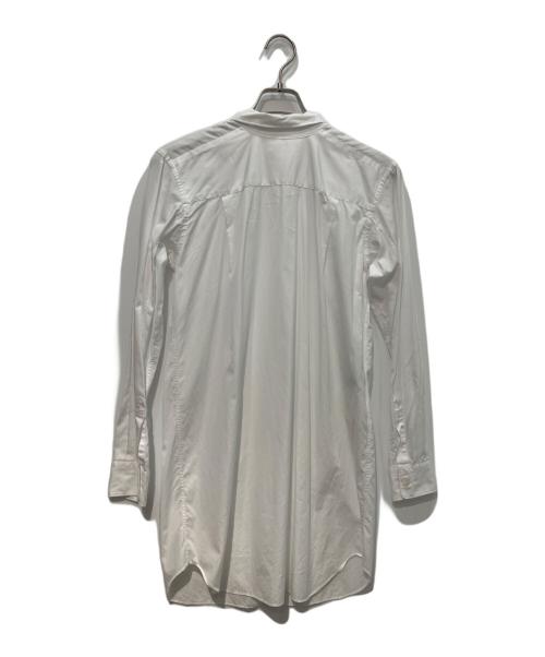 COMME des GARCONS HOMME PLUS（コムデギャルソンオムプリュス）COMME des GARCONS HOMME PLUS (コムデギャルソンオムプリュス) 16SS ブロークンテーラリング期 バックボタンロングスリーブシャツ ホワイト サイズ:XSの古着・服飾アイテム