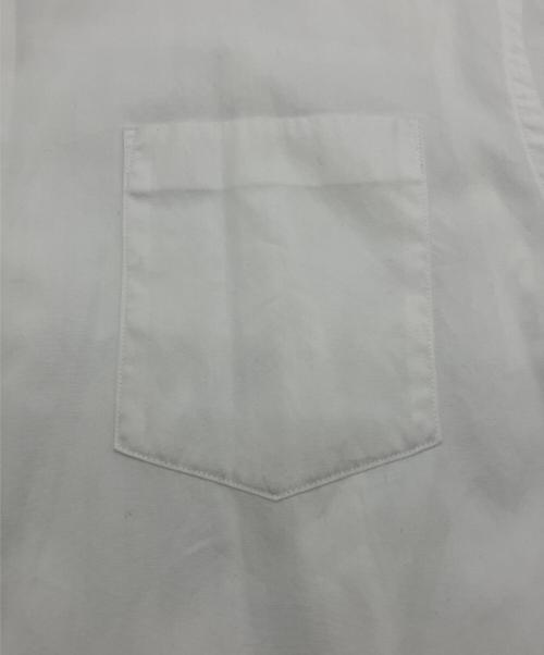 COMME des GARCONS HOMME PLUS（コムデギャルソンオムプリュス）COMME des GARCONS HOMME PLUS (コムデギャルソンオムプリュス) 16SS ブロークンテーラリング期 バックボタンロングスリーブシャツ ホワイト サイズ:XSの古着・服飾アイテム