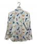 COMME des GARCONS HOMME PLUS (コムデギャルソンオムプリュス) 総柄シャツ ホワイト サイズ:XS：20000円