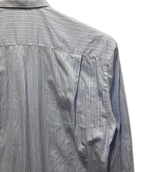 COMME des GARCONS SHIRT（コムデギャルソンシャツ）COMME des GARCONS SHIRT (コムデギャルソンシャツ) ストライプシャツ ブルー サイズ:Ｓの古着・服飾アイテム