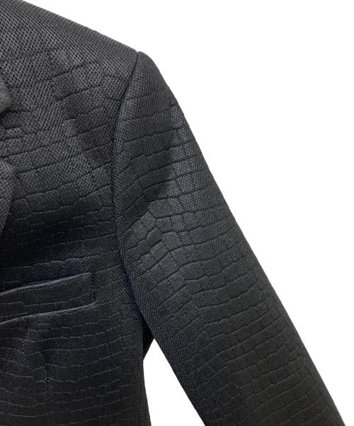 COMME des GARCONS HOMME PLUS（コムデギャルソンオムプリュス）COMME des GARCONS HOMME PLUS (コムデギャルソンオムプリュス) インサイドアウトロングジャケット ブラック サイズ:XSの古着・服飾アイテム