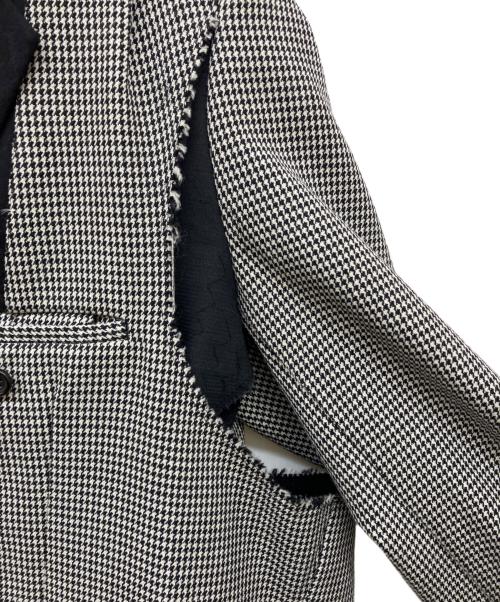 COMME des GARCONS HOMME PLUS（コムデギャルソンオムプリュス）COMME des GARCONS HOMME PLUS (コムデギャルソンオムプリュス) ドッキングインサイドアウトジャケット グレー サイズ:Sの古着・服飾アイテム