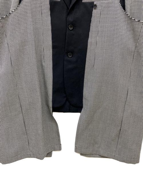 COMME des GARCONS HOMME PLUS（コムデギャルソンオムプリュス）COMME des GARCONS HOMME PLUS (コムデギャルソンオムプリュス) ドッキングインサイドアウトジャケット グレー サイズ:Sの古着・服飾アイテム