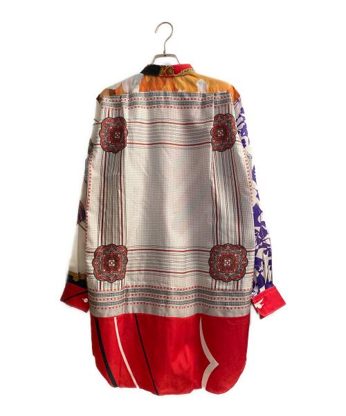 COMME des GARCONS HOMME PLUS（コムデギャルソンオムプリュス）COMME des GARCONS HOMME PLUS (コムデギャルソンオムプリュス) 11AW 再構築 スカーフシャツ マルチカラー サイズ:Sの古着・服飾アイテム