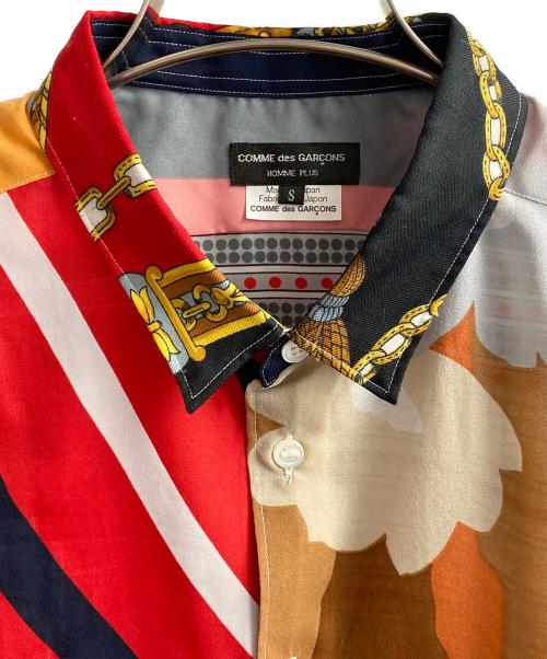 COMME des GARCONS HOMME PLUS（コムデギャルソンオムプリュス）COMME des GARCONS HOMME PLUS (コムデギャルソンオムプリュス) 11AW 再構築 スカーフシャツ マルチカラー サイズ:Sの古着・服飾アイテム