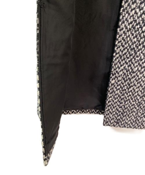 MADISON BLUE（マディソンブルー）MADISON BLUE (マディソンブルー) ツイードジレ ブラック サイズ:00の古着・服飾アイテム