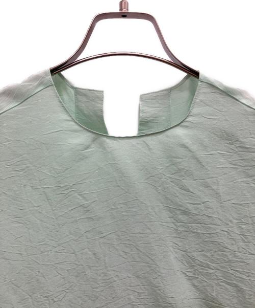 CHAOS（カオス）CHAOS (カオス) コットンリネンプルオーバーブラウス ライトグリーン サイズ:FREEの古着・服飾アイテム