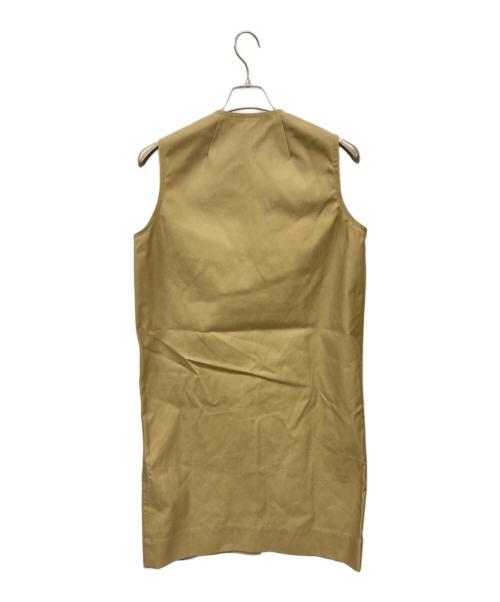 SOFIE D'HOORE（ソフィードール）SOFIE D'HOORE (ソフィードール) コットンロングジレ カーキ サイズ:34の古着・服飾アイテム