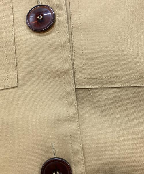 SOFIE D'HOORE（ソフィードール）SOFIE D'HOORE (ソフィードール) コットンロングジレ カーキ サイズ:34の古着・服飾アイテム