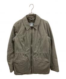 yves salomon（イヴサロモン）の古着「ファーライナー付ミリタリージャケット」｜グレー