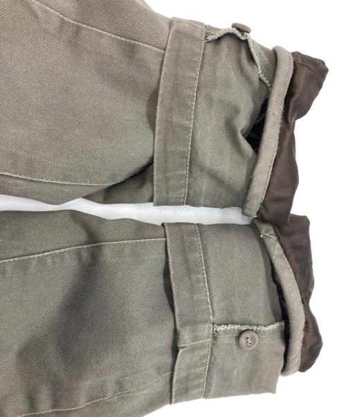 yves salomon（イヴサロモン）YVES SALOMON (イヴサロモン) ファーライナー付ミリタリージャケット グレー サイズ:36の古着・服飾アイテム