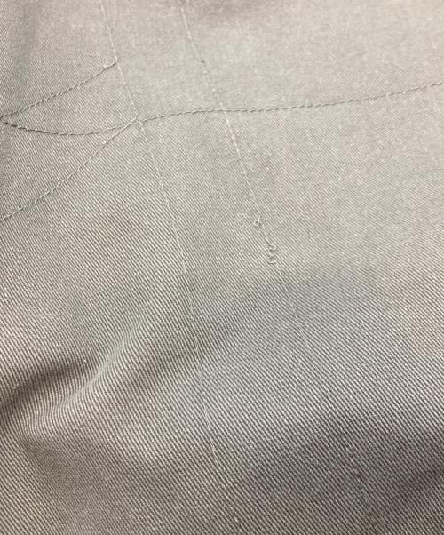 yves salomon（イヴサロモン）YVES SALOMON (イヴサロモン) ファーライナー付ミリタリージャケット グレー サイズ:36の古着・服飾アイテム