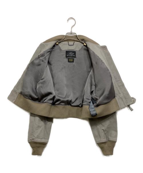 sisii（シシ）sisii (シシ) レザーライダースジャケット ベージュ サイズ:XXSの古着・服飾アイテム