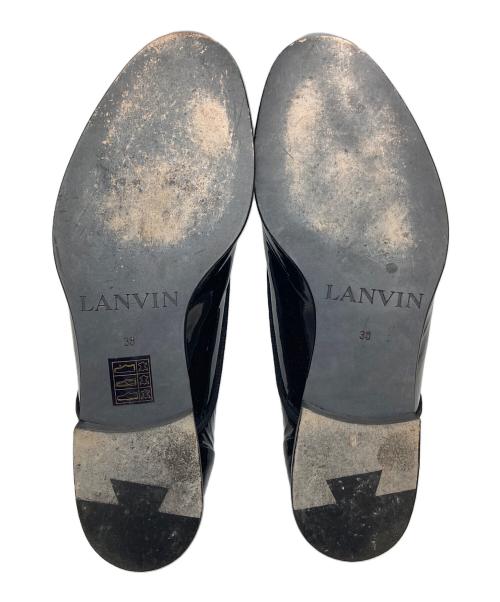 LANVIN（ランバン）LANVIN (ランバン) derby shoes エナメルシューズ ブラック サイズ:38の古着・服飾アイテム