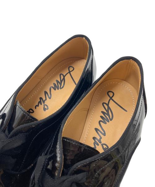 LANVIN（ランバン）LANVIN (ランバン) derby shoes エナメルシューズ ブラック サイズ:38の古着・服飾アイテム