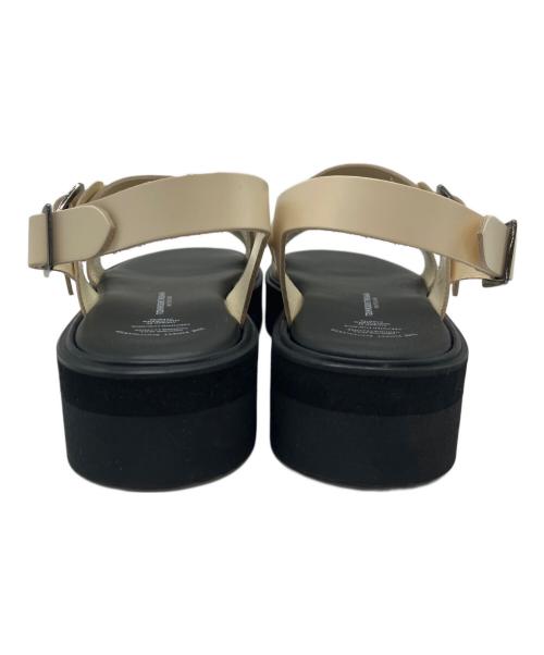 BEAUTIFUL SHOES TOSHINOSUKE TAKEGAHARA（ビューティフルシューズ トシノスケ タケガハラ）BEAUTIFUL SHOES TOSHINOSUKE TAKEGAHARA (ビューティフルシューズ トシノスケ タケガハラ) S.S. BELT SANDALS ベージュ サイズ:24㎝の古着・服飾アイテム