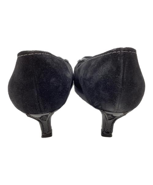 Salvatore Ferragamo（サルヴァトーレ フェラガモ）Salvatore Ferragamo (サルヴァトーレ フェラガモ) LOUISIANA パンプス ブラック サイズ:6.5の古着・服飾アイテム