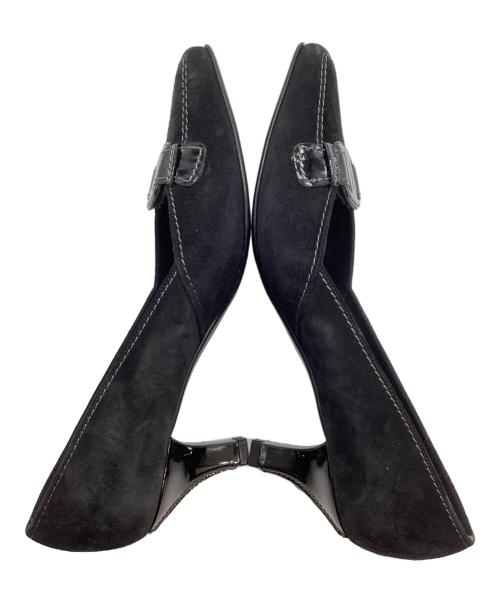 Salvatore Ferragamo（サルヴァトーレ フェラガモ）Salvatore Ferragamo (サルヴァトーレ フェラガモ) LOUISIANA パンプス ブラック サイズ:6.5の古着・服飾アイテム