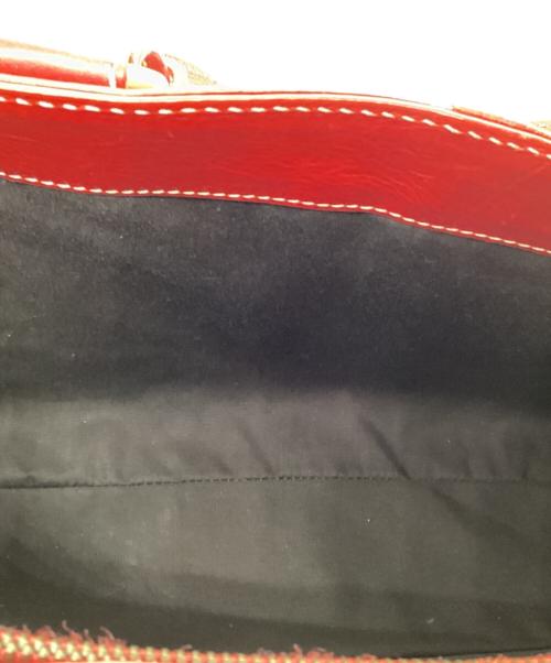 CELINE（セリーヌ）CELINE (セリーヌ) ハンドバッグ レッドの古着・服飾アイテム