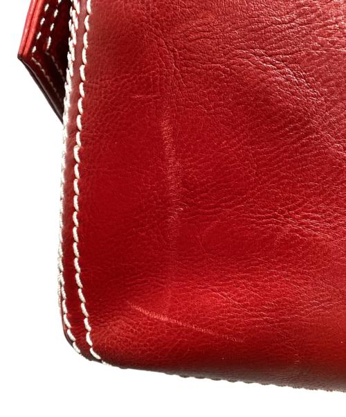 CELINE（セリーヌ）CELINE (セリーヌ) ハンドバッグ レッドの古着・服飾アイテム