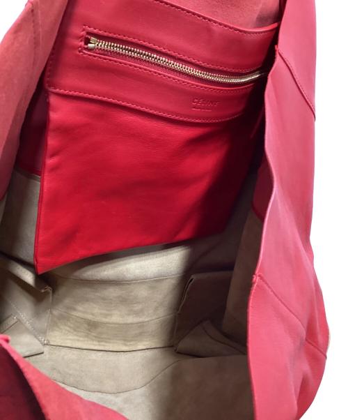 CELINE（セリーヌ）CELINE (セリーヌ) トートバッグ レッドの古着・服飾アイテム