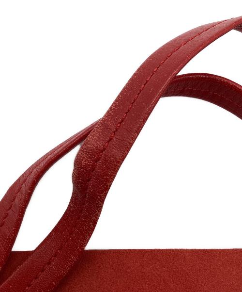 CELINE（セリーヌ）CELINE (セリーヌ) トートバッグ レッドの古着・服飾アイテム