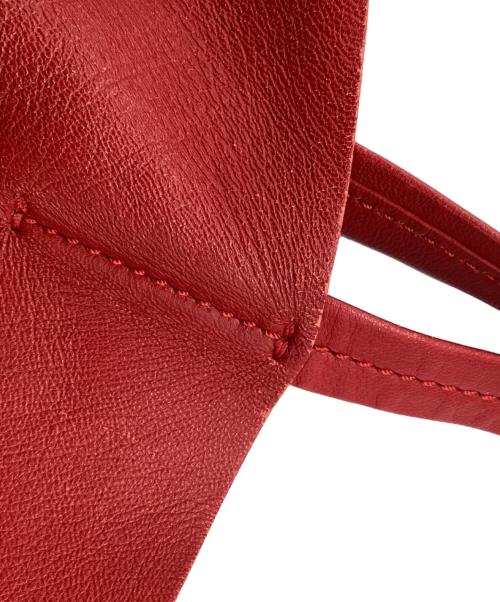 CELINE（セリーヌ）CELINE (セリーヌ) トートバッグ レッドの古着・服飾アイテム