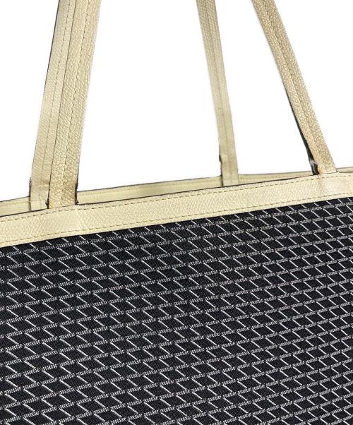 Valextra（ヴァレクストラ）Valextra (ヴァレクストラ) K-VAL ミディアムトート　トートバッグ　イタリア製 ネイビー サイズ:実寸参照の古着・服飾アイテム