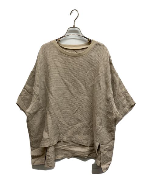 journal standard luxe（ジャーナルスタンダード ラックス）JOURNAL STANDARD LUXE (ジャーナルスタンダード ラックス) Fiona’s crewpull ナチュラル サイズ:Free 未使用品の古着・服飾アイテム