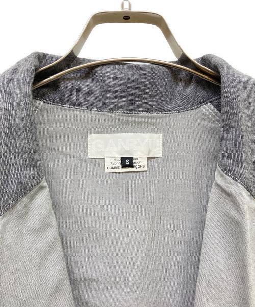 GANRYU（ガンリュウ）GANRYU (ガンリュウ) クレイジーパターンシャツジャケット グレー サイズ:Sの古着・服飾アイテム