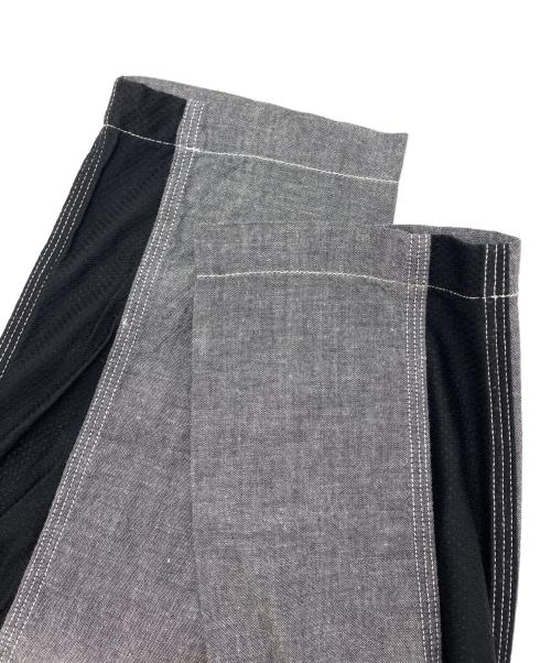 GANRYU（ガンリュウ）GANRYU (ガンリュウ) クレイジーパターンシャツジャケット グレー サイズ:Sの古着・服飾アイテム