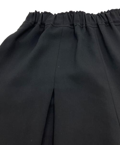 ENFOLD（エンフォルド）ENFOLD (エンフォルド) DRAPE TAPERED-TROUSERS　ドレープ テーパード トラウザーズ ブラック サイズ:38の古着・服飾アイテム